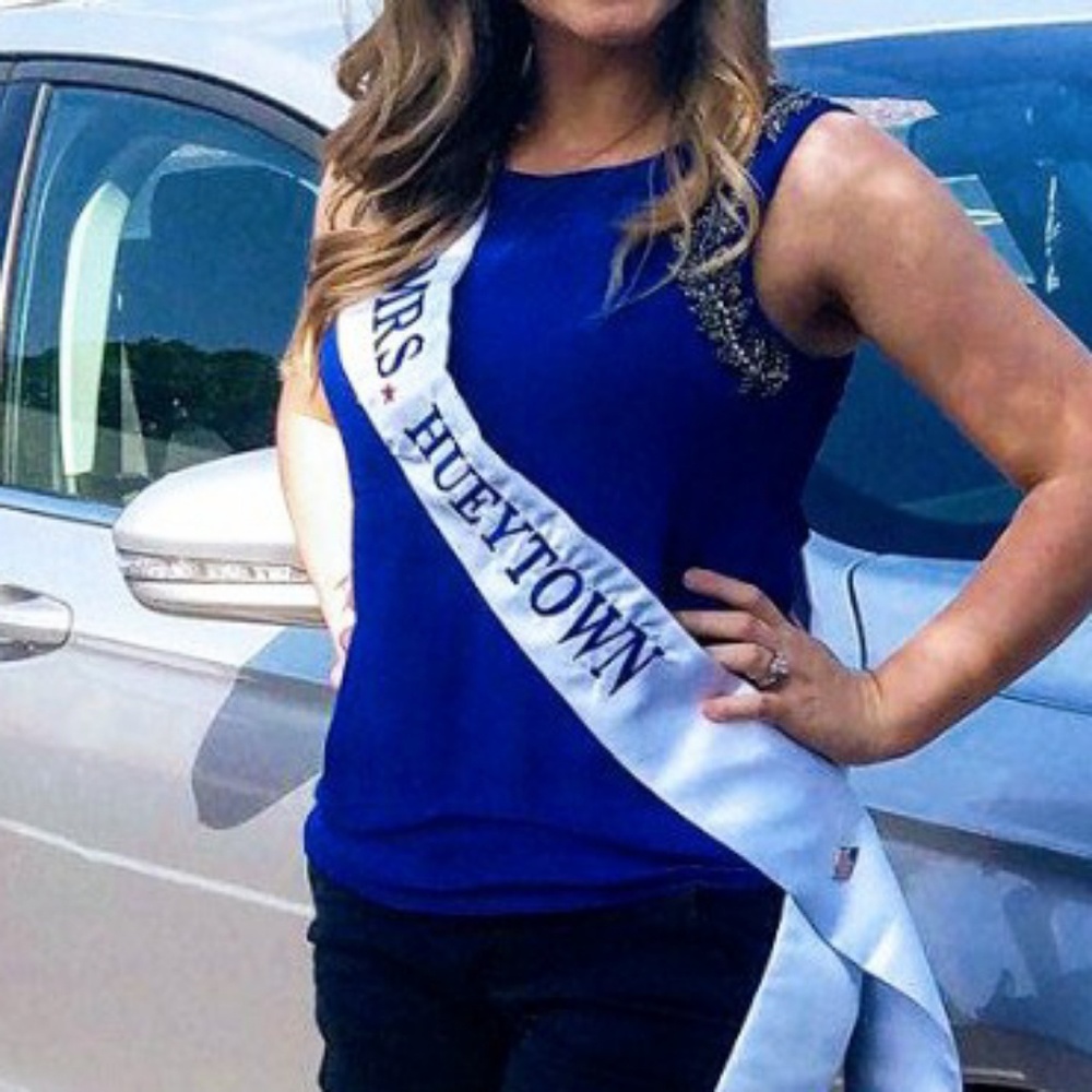 Royal blue sleeveless top